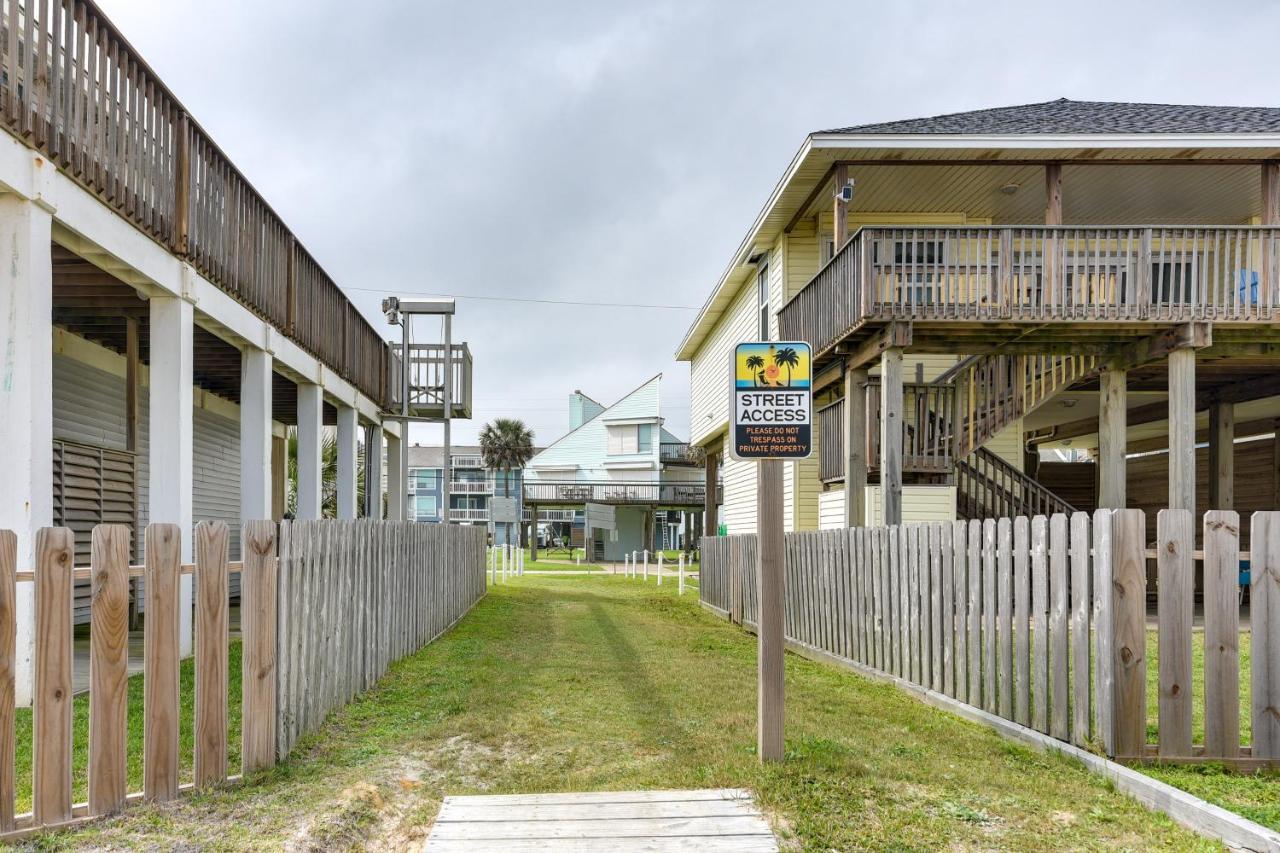 Galveston Townhome With Balconies Walk To Beach! Zewnętrze zdjęcie