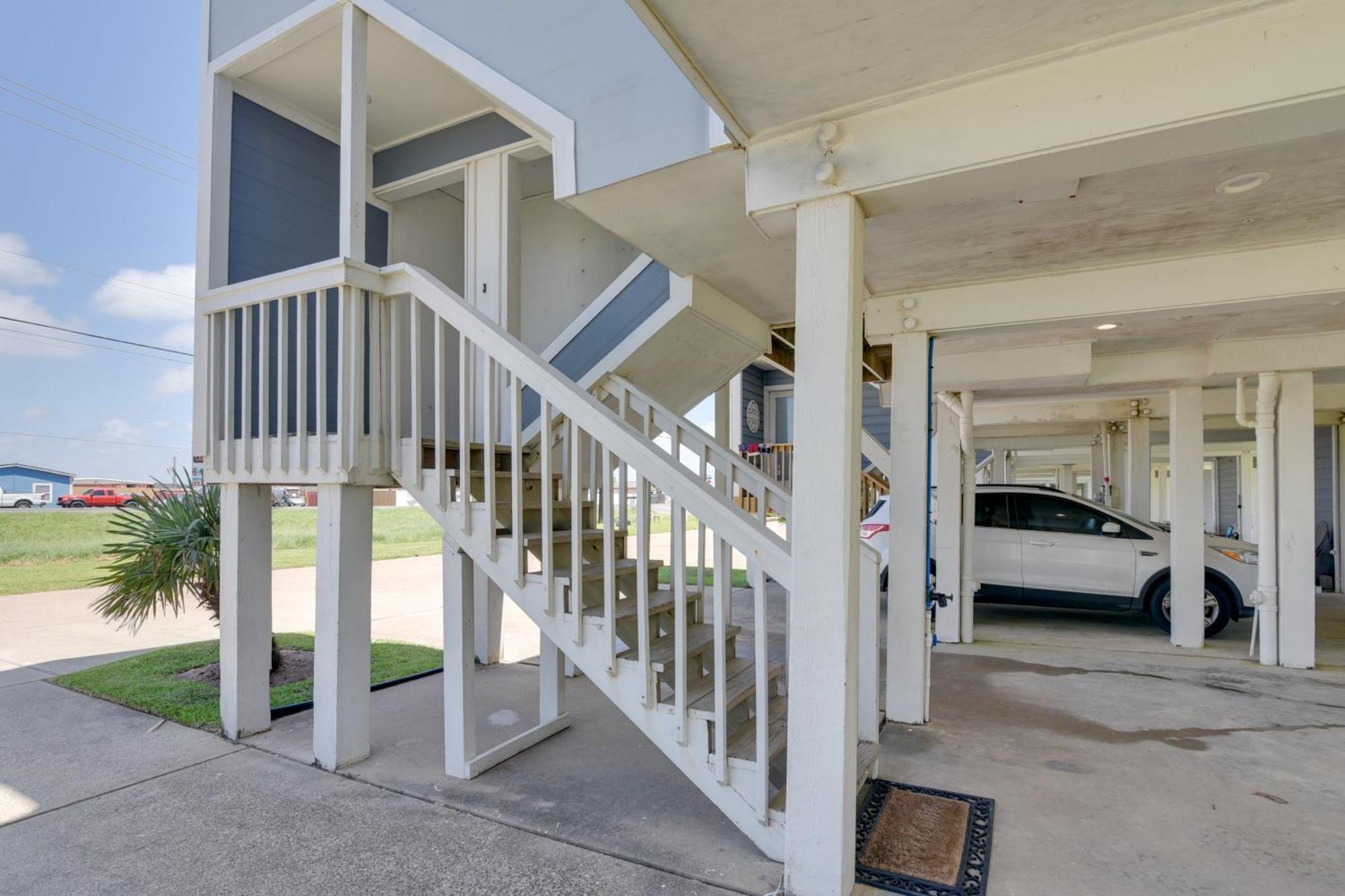 Galveston Townhome With Balconies Walk To Beach! Zewnętrze zdjęcie